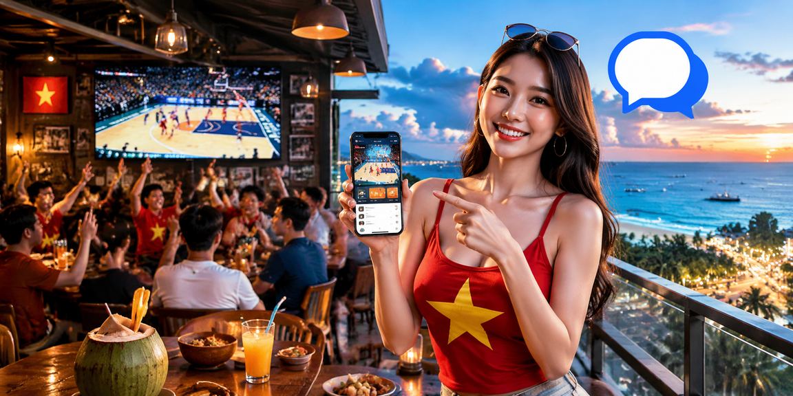 Người hâm mộ thể thao Hà Nội theo dõi cá cược bóng rổ trên kumpo